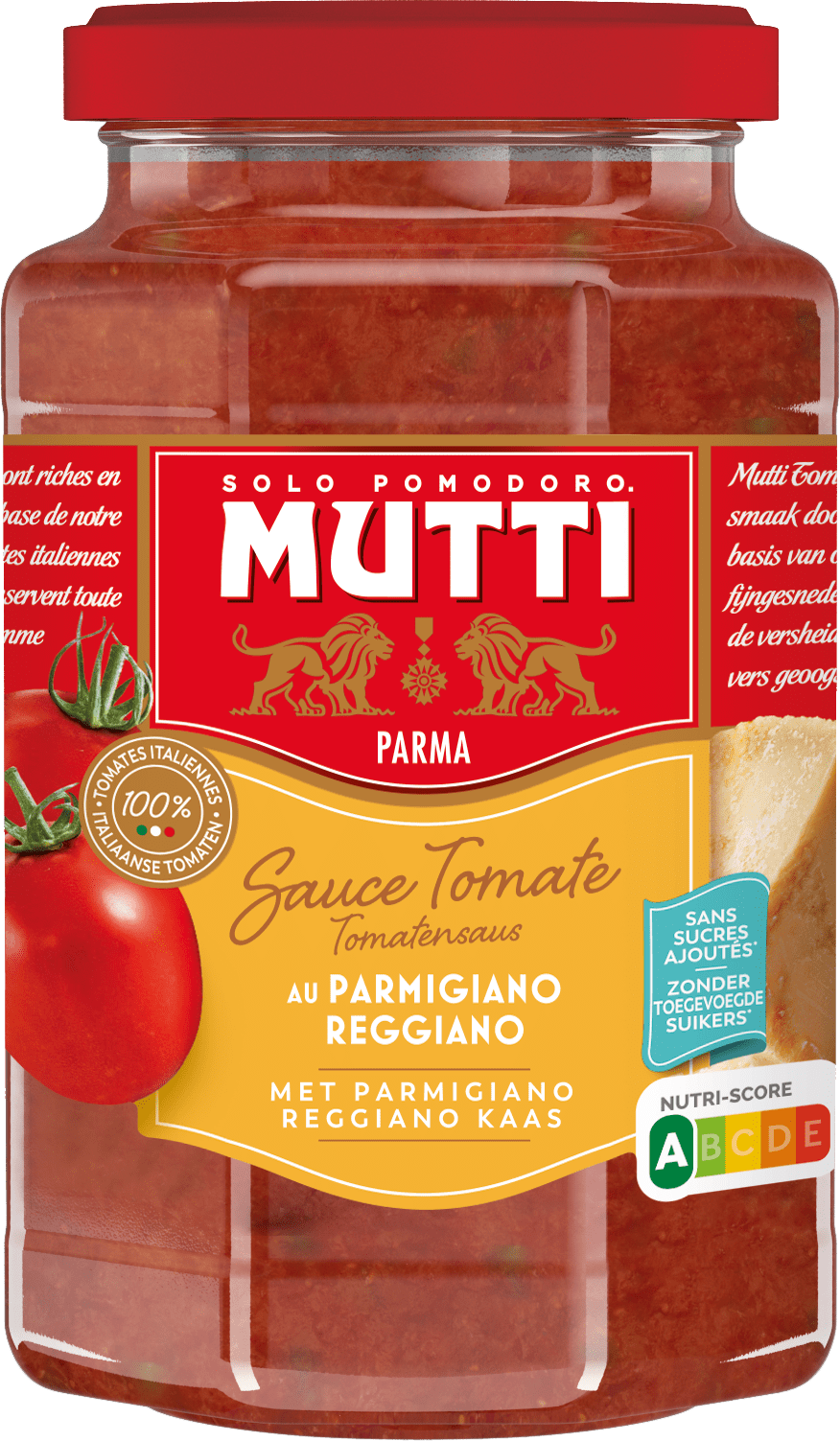 Sauce Tomate et Parmigiano Reggiano