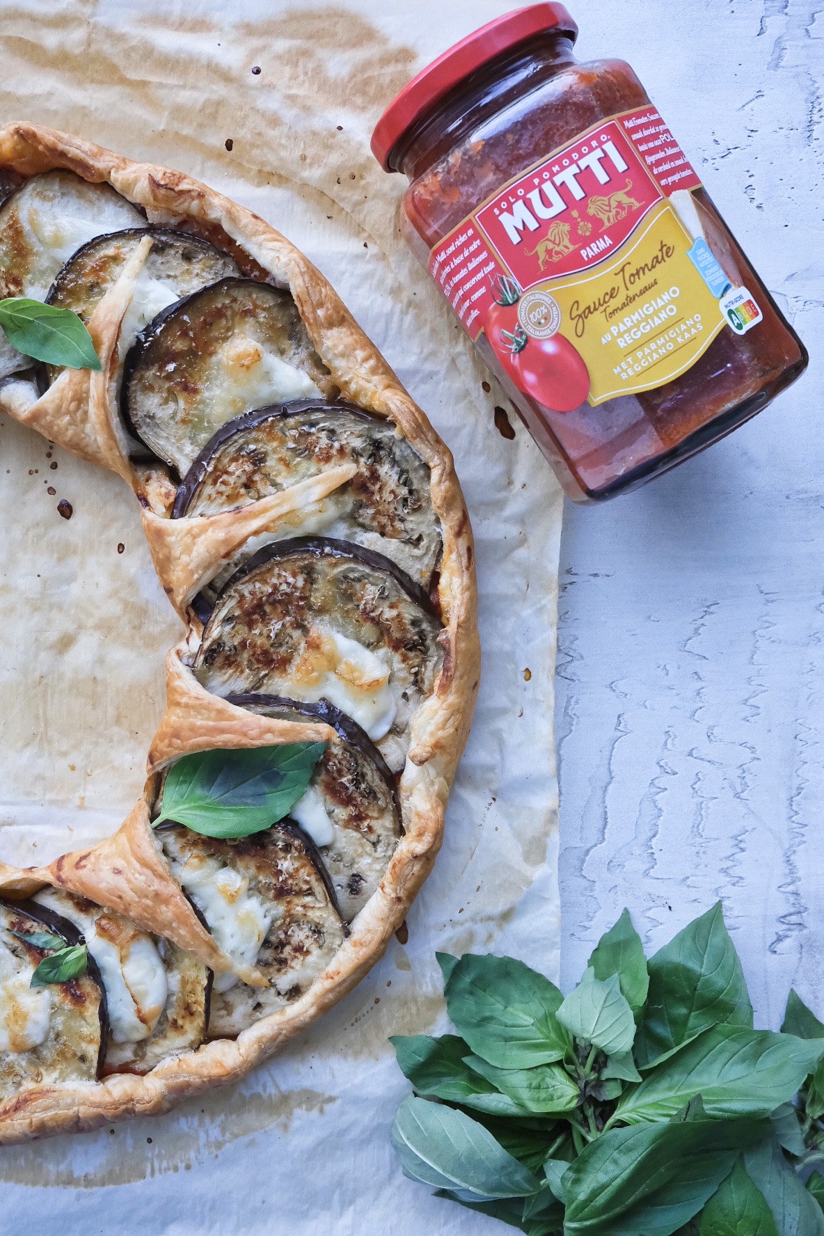 Tarte Soleil à l’Aubergine 