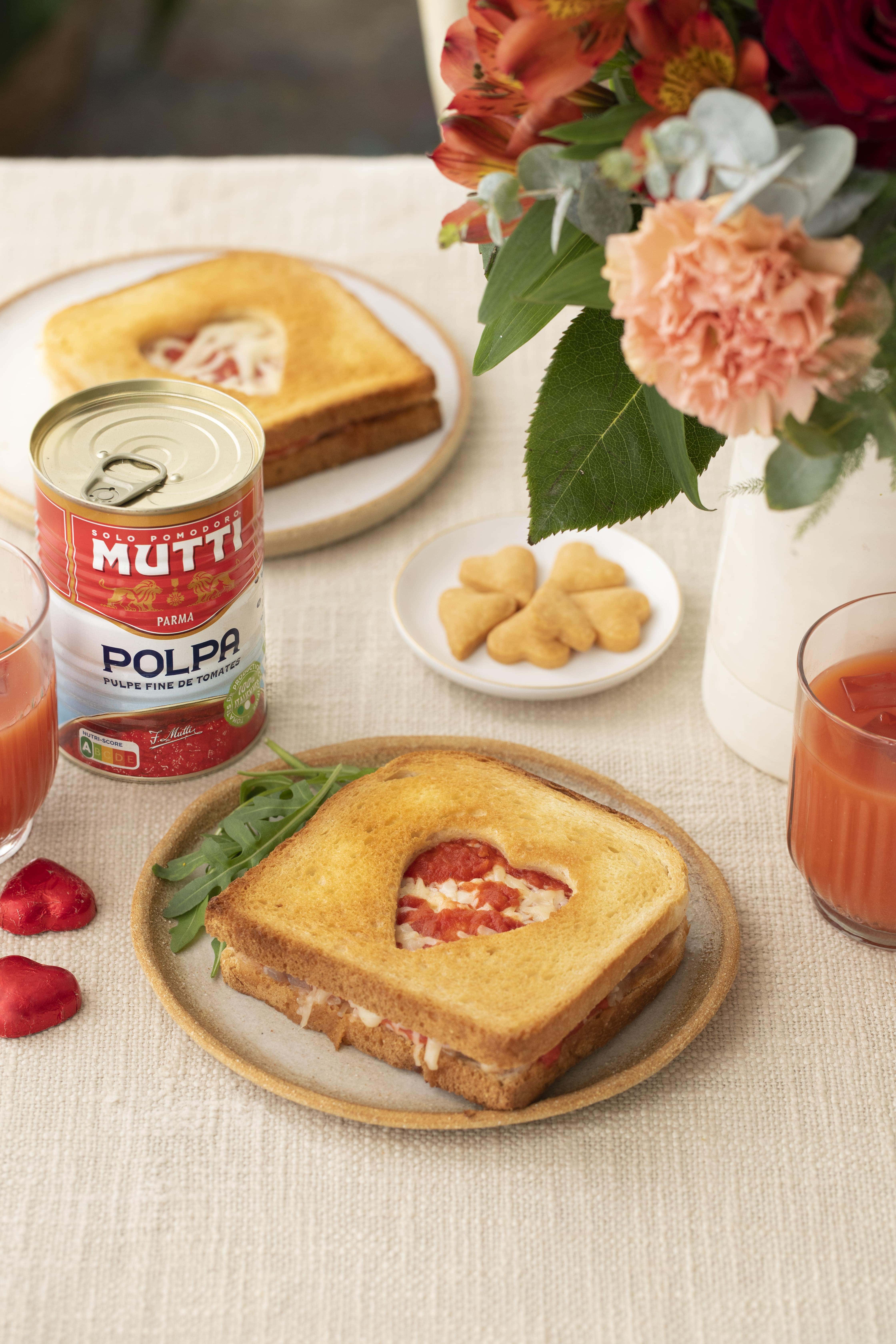 Croque-Monsieur à la tomate