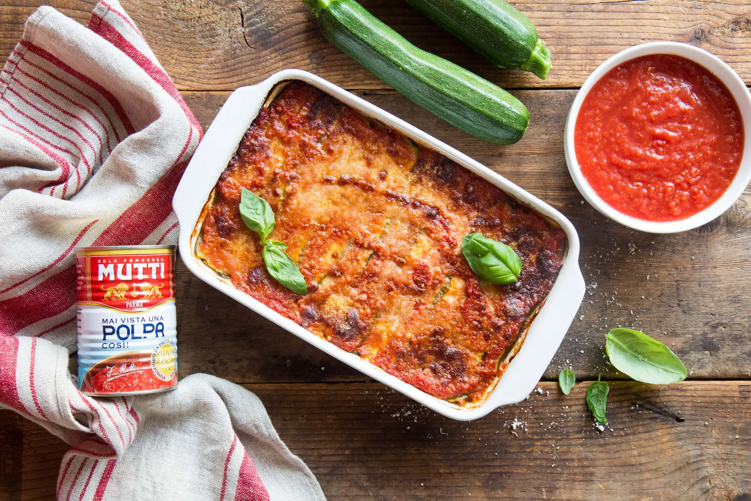 ZUCCHINI PARMIGIANA