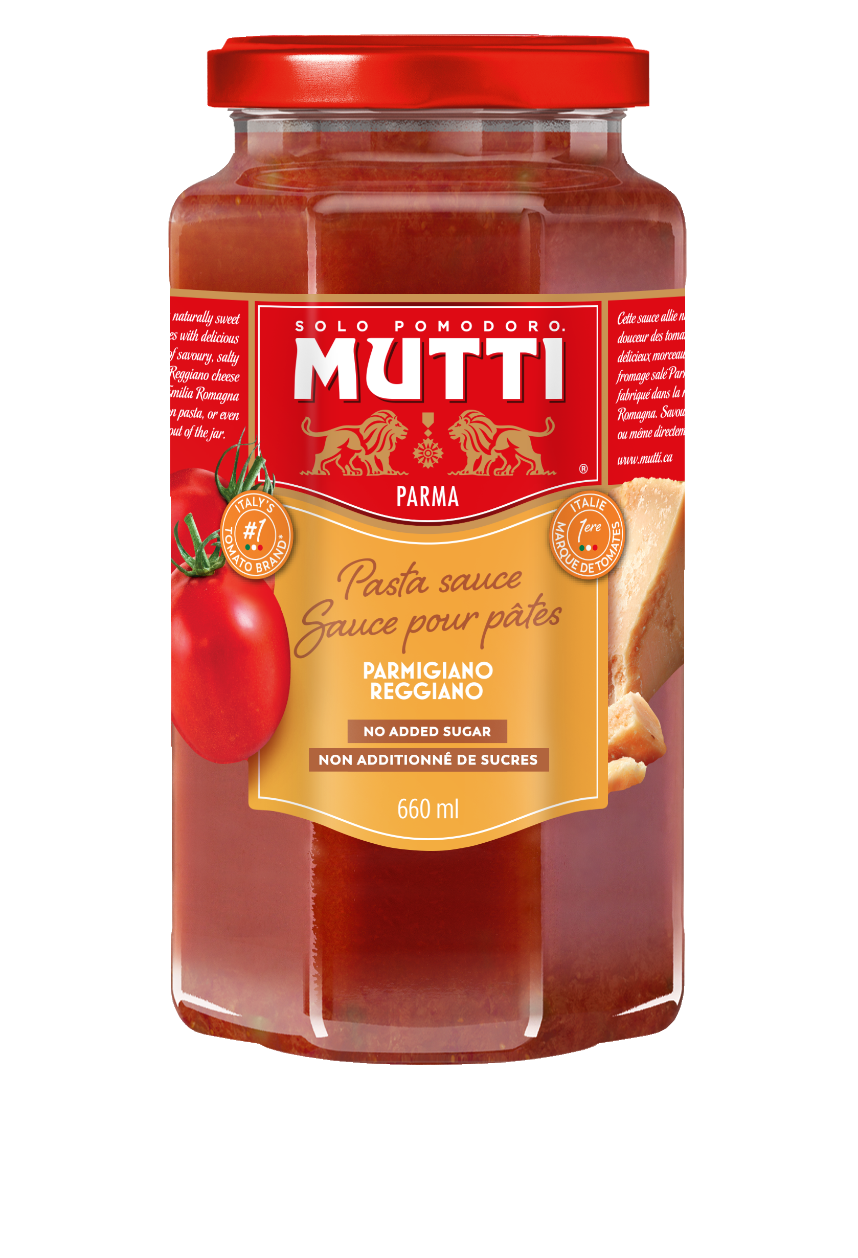 Sauce Tomate et Parmigiano Reggiano