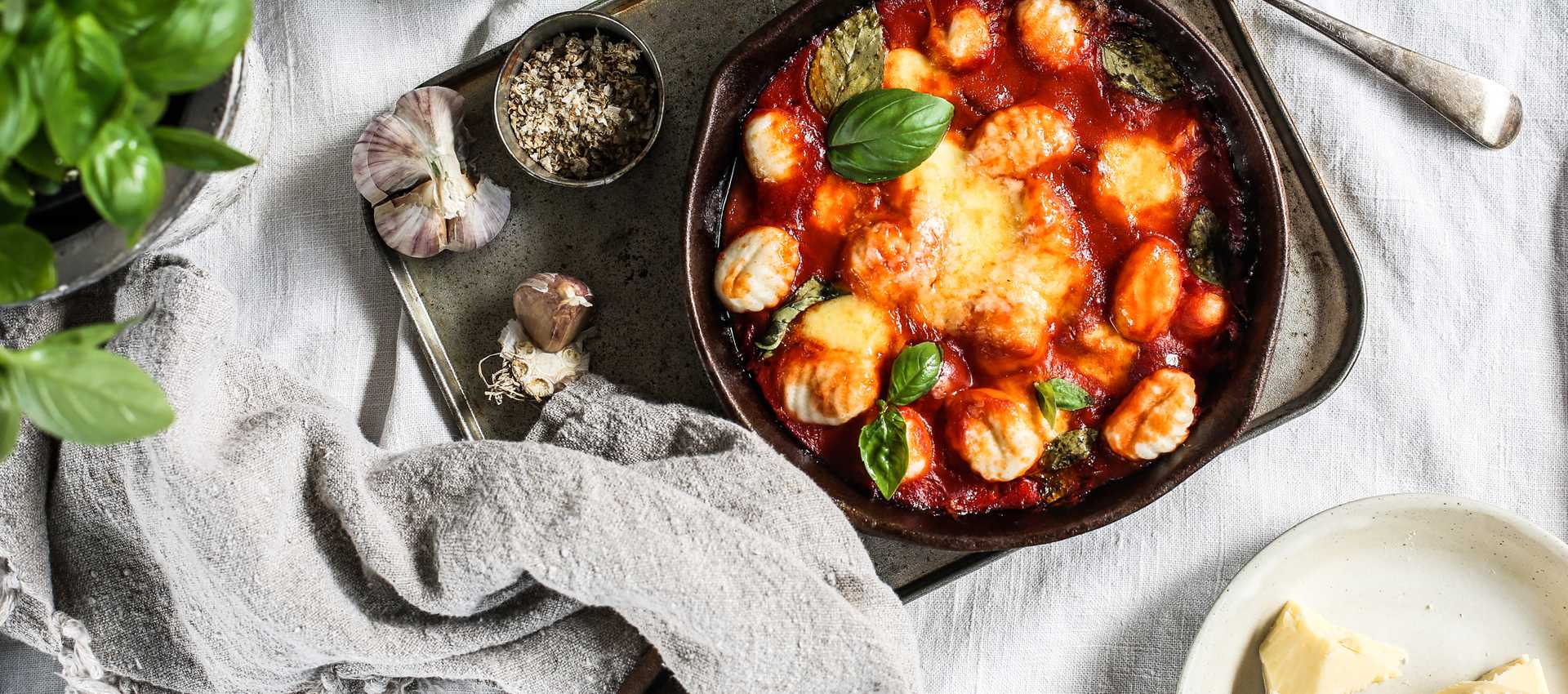 Baked gnocchi sorrentina by Silvia Colloca
