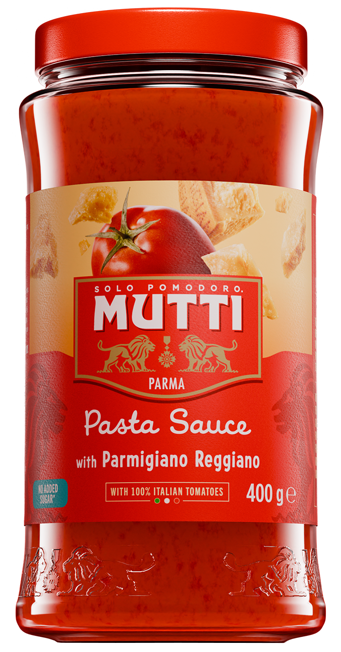 Pasta sauce with Parmigiano Reggiano