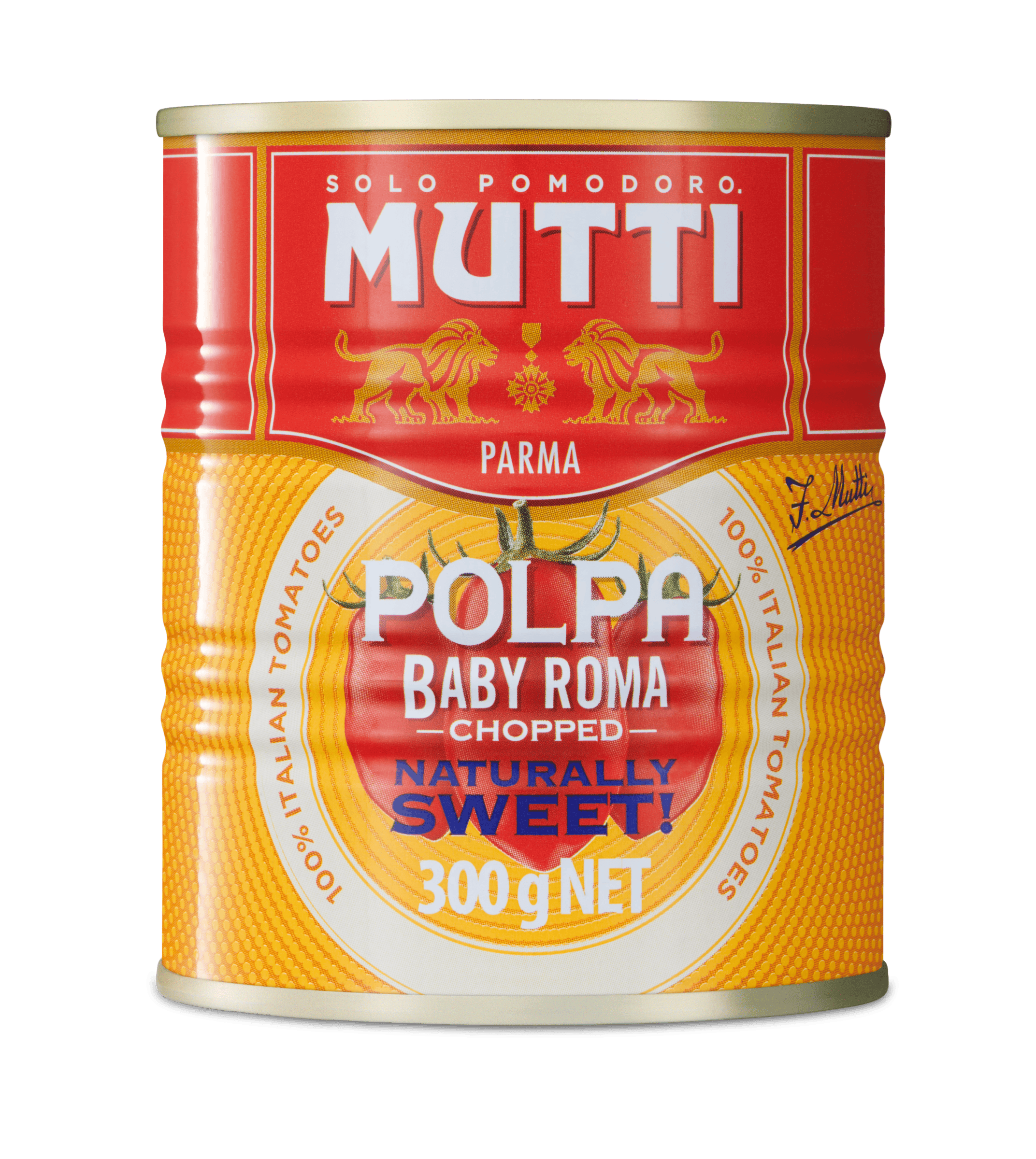Baby Roma chopped tomatoes