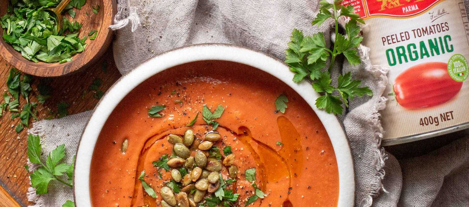 Roasted tomato soup