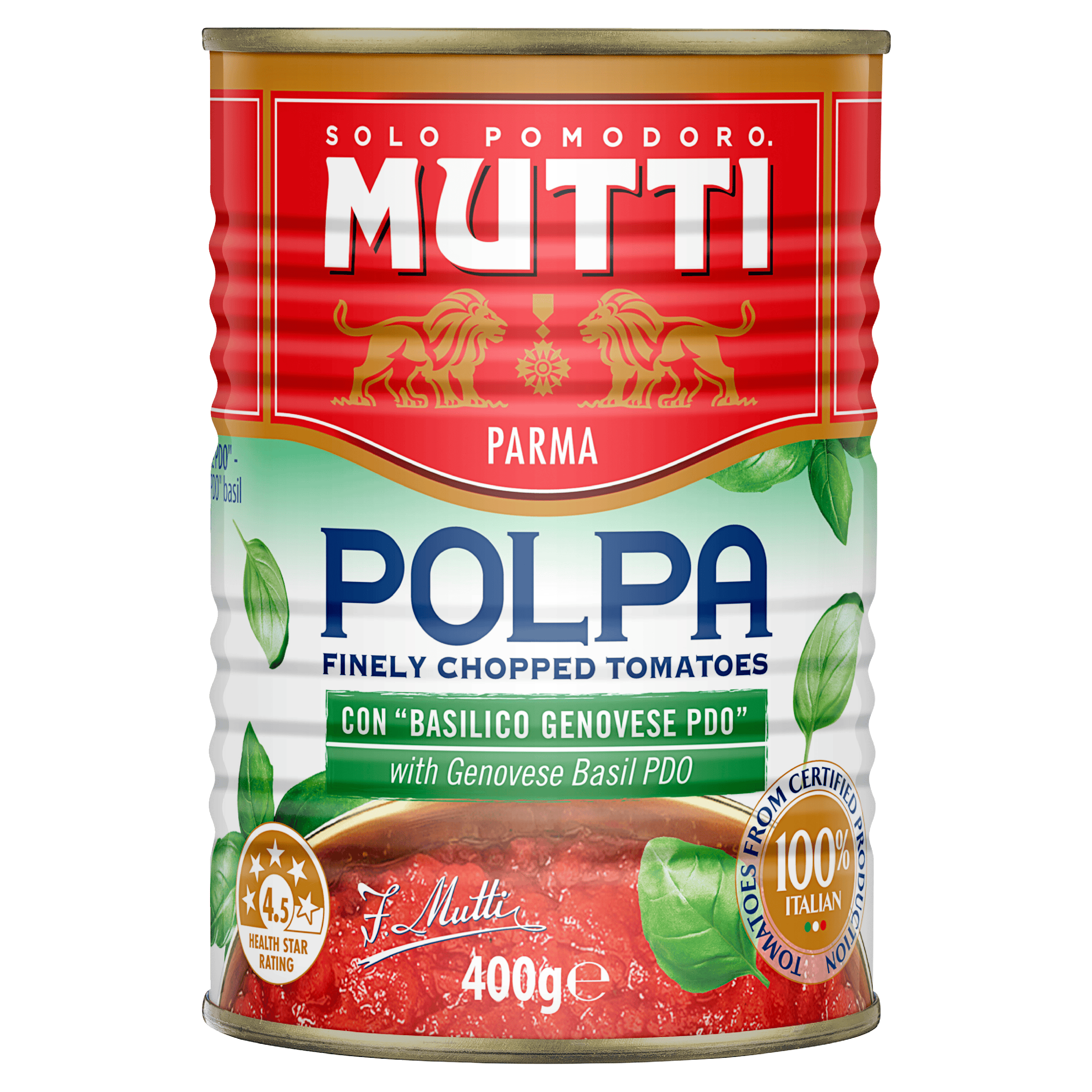 Polpa with basil