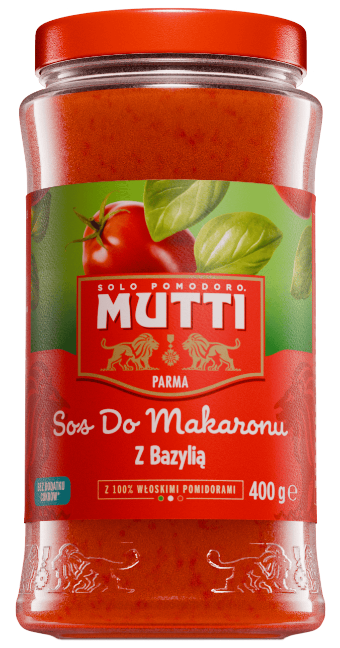 Sos pomidorowy z bazylią