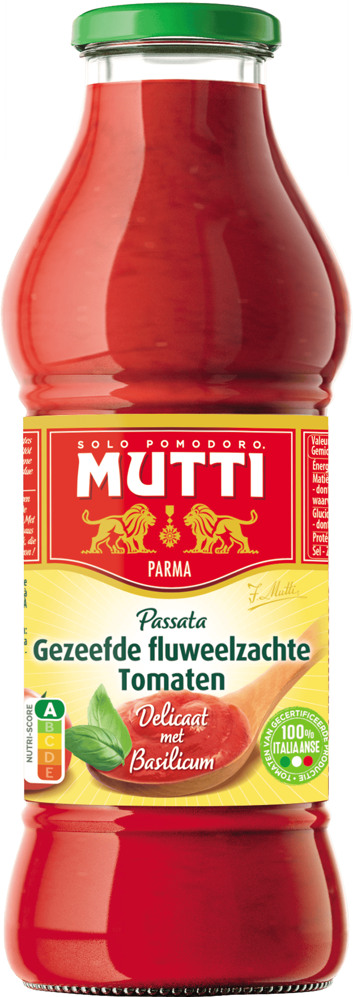 Passata met basilicum