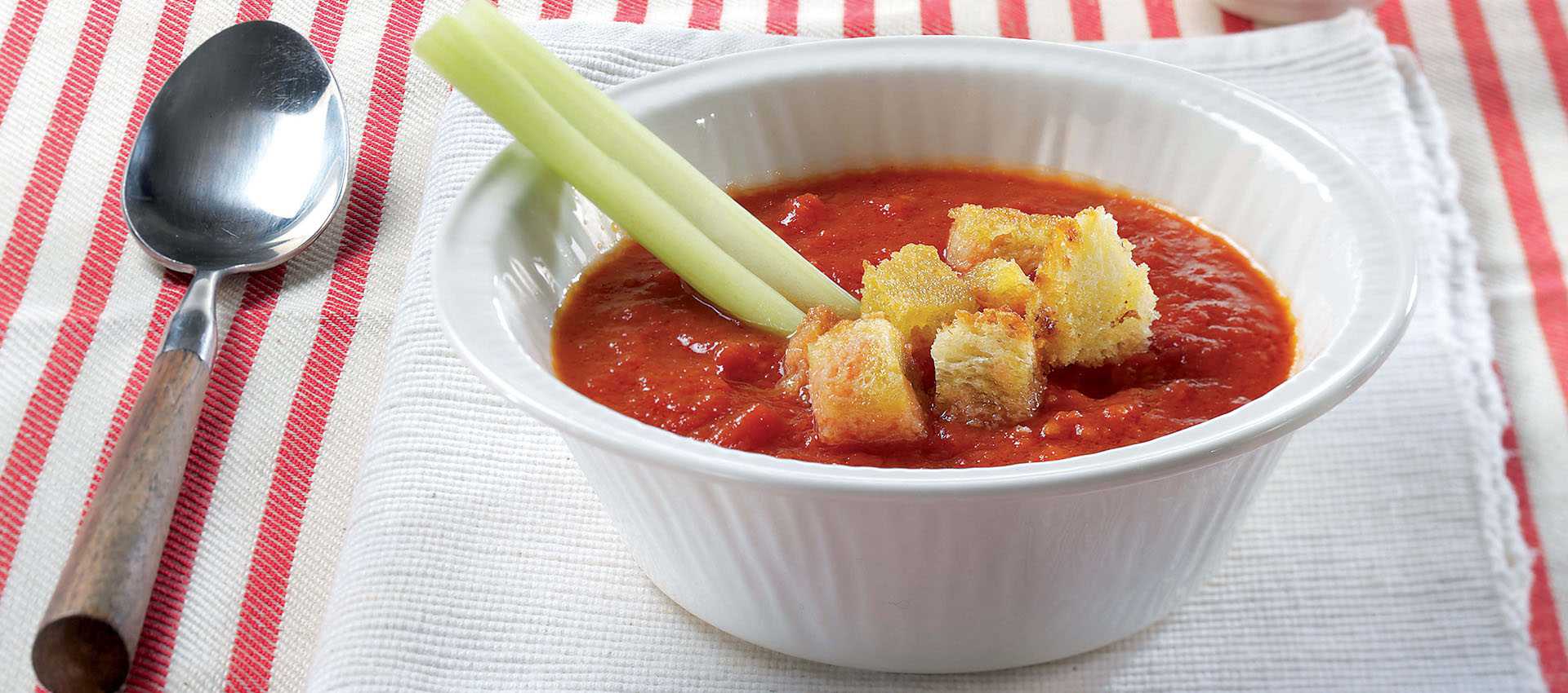 Tomatengazpacho met croutons