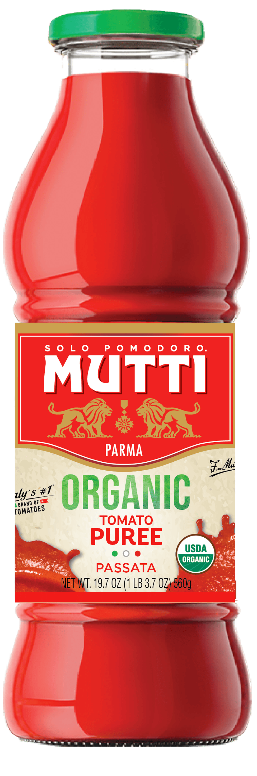 Organic tomato puree
