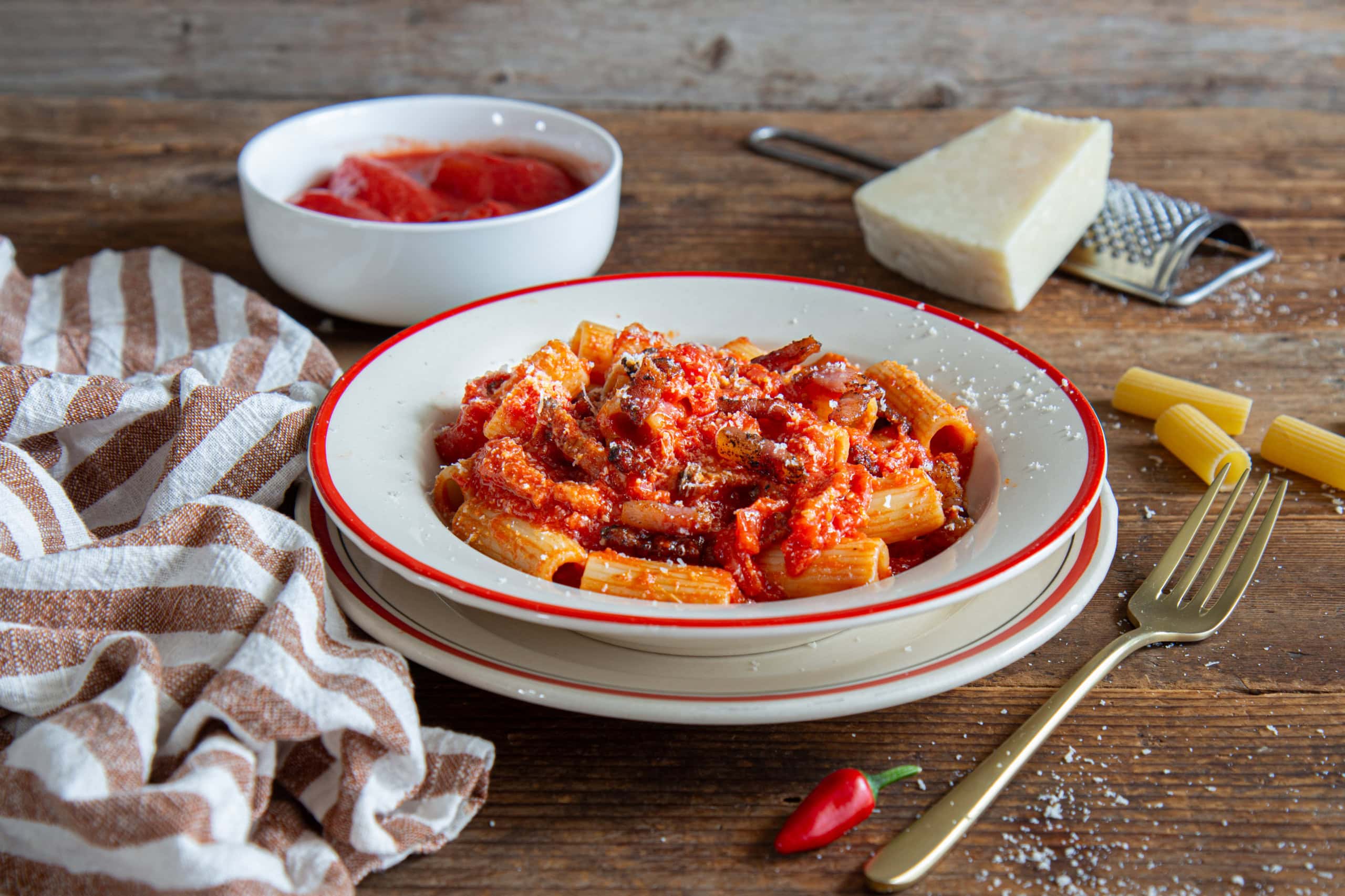 Rigatoni all’amatriciana