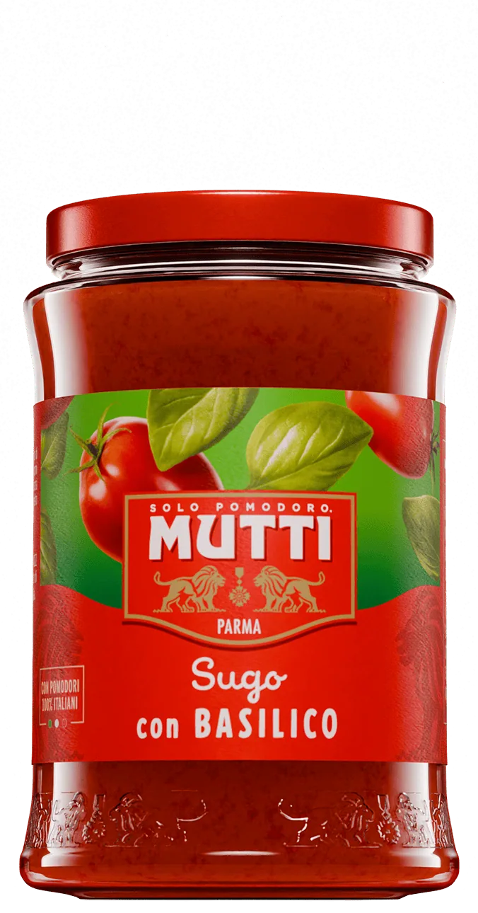 Sugo al pomodoro rossoro e basilico