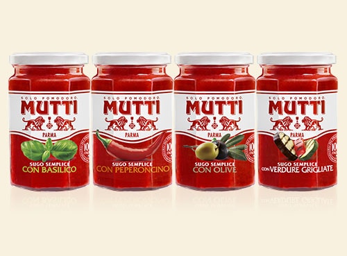barattoli di sughi semplici
