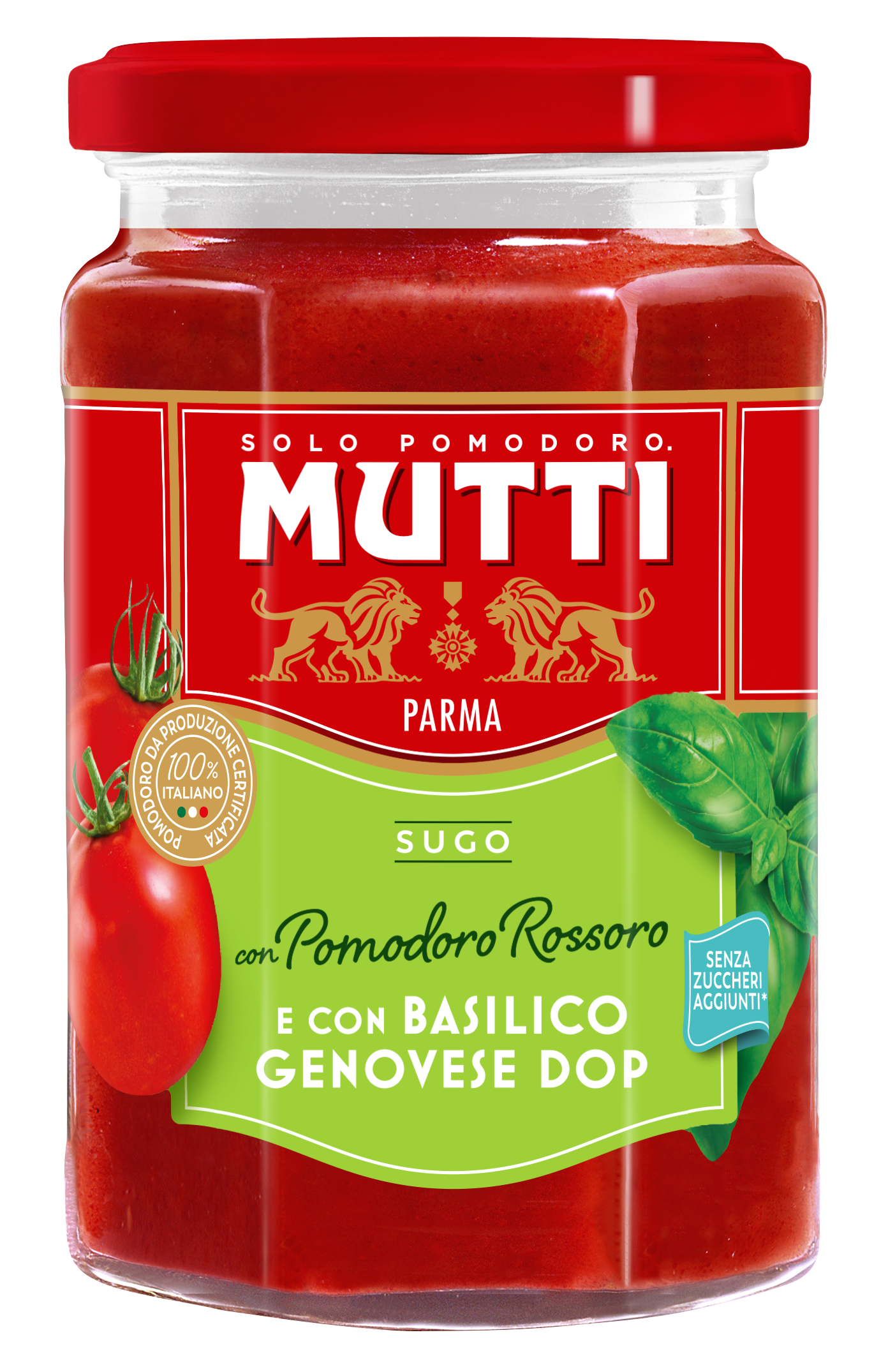 Sugo al pomodoro rossoro e basilico