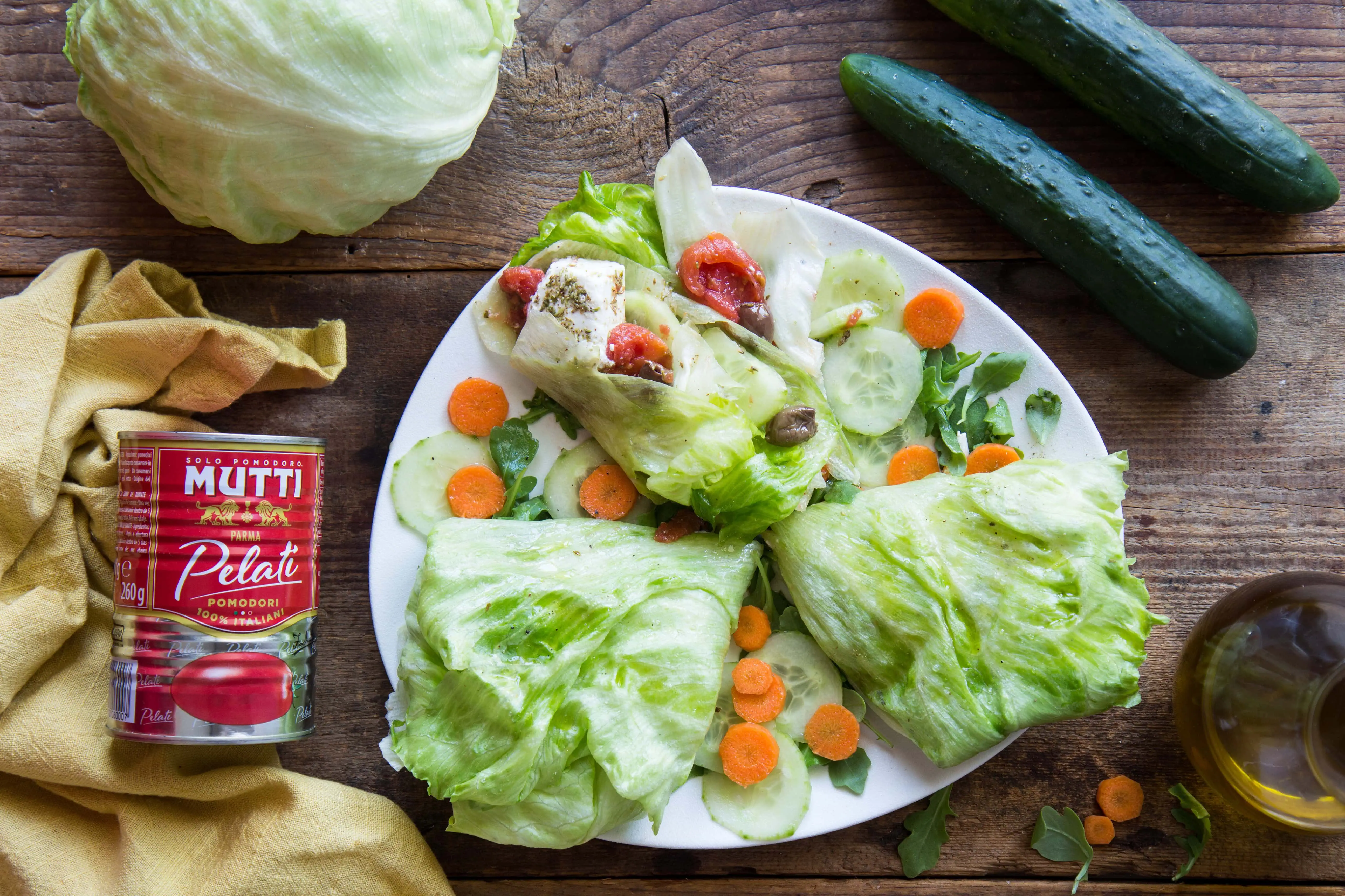 Wrap di lattuga