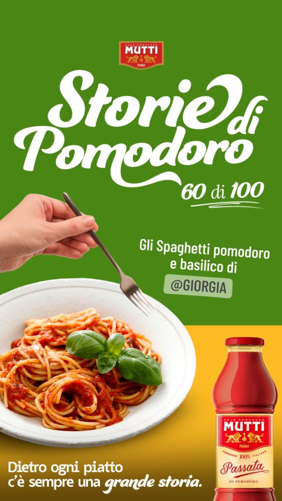 Storie di pomodoro- spaghetti basilico