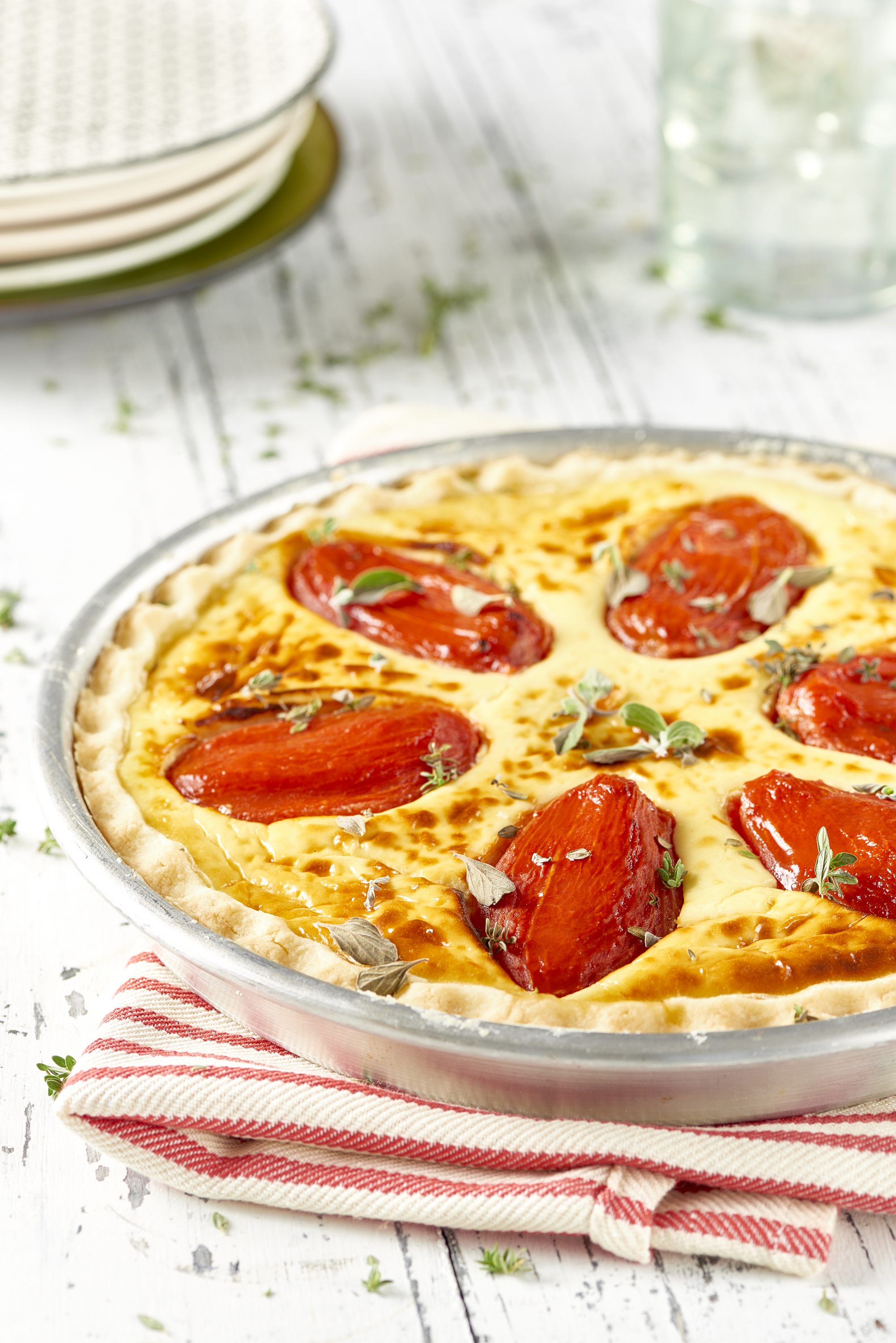 juusto tomaattiquiche