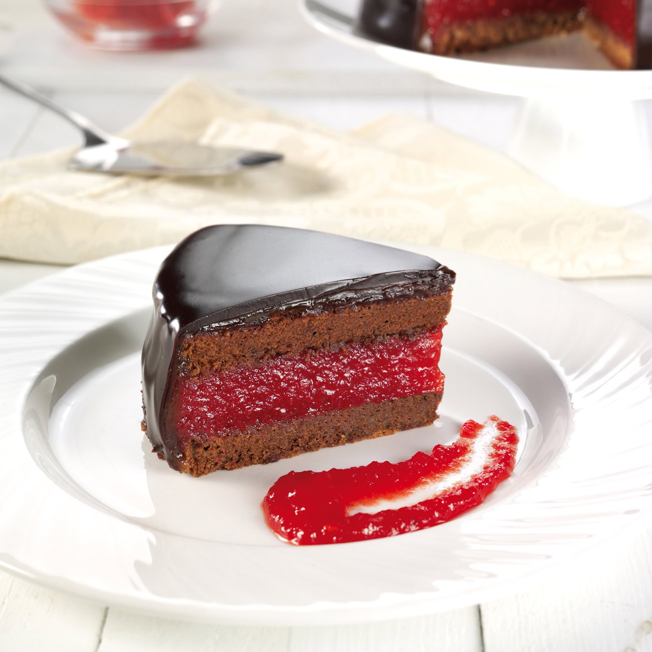 Sacher kakku muttin tapaan