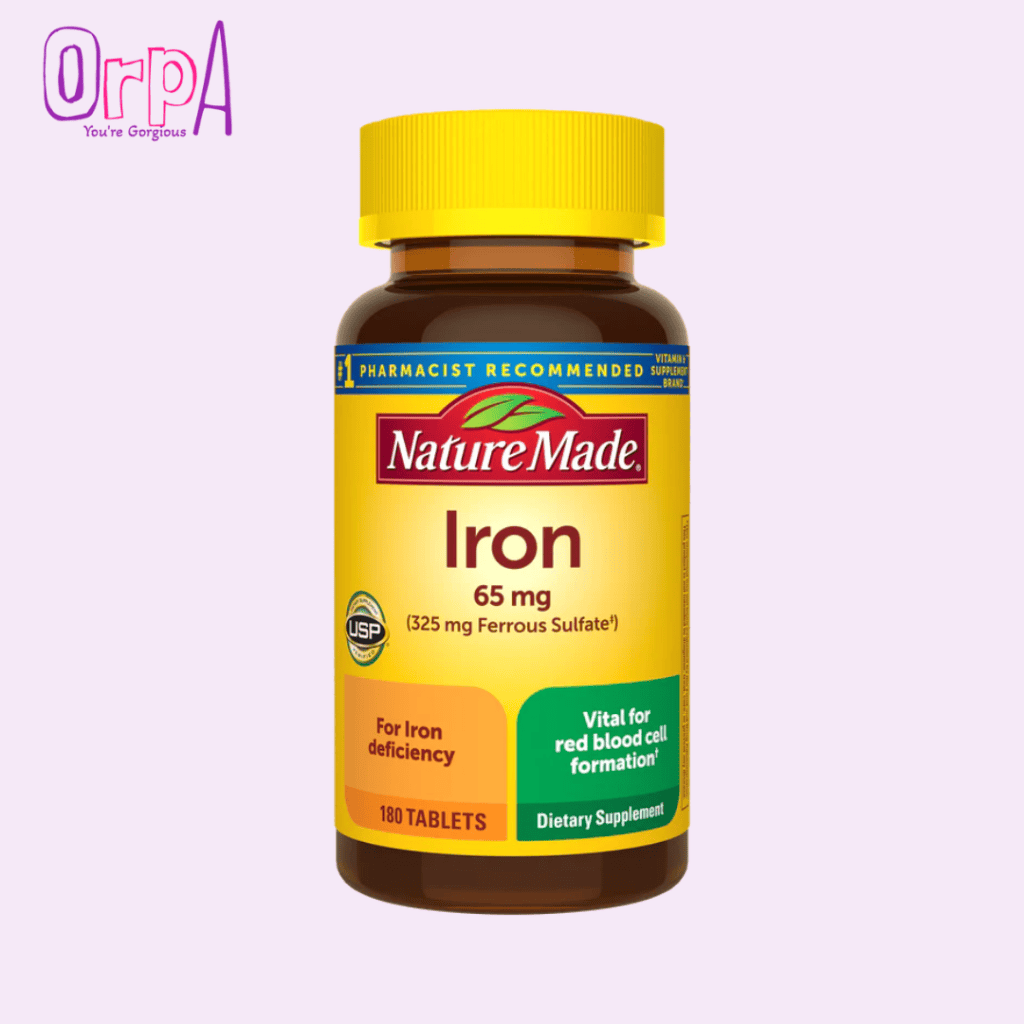 Nature Made Iron 65 Mg - 150 Tablets - Orpa