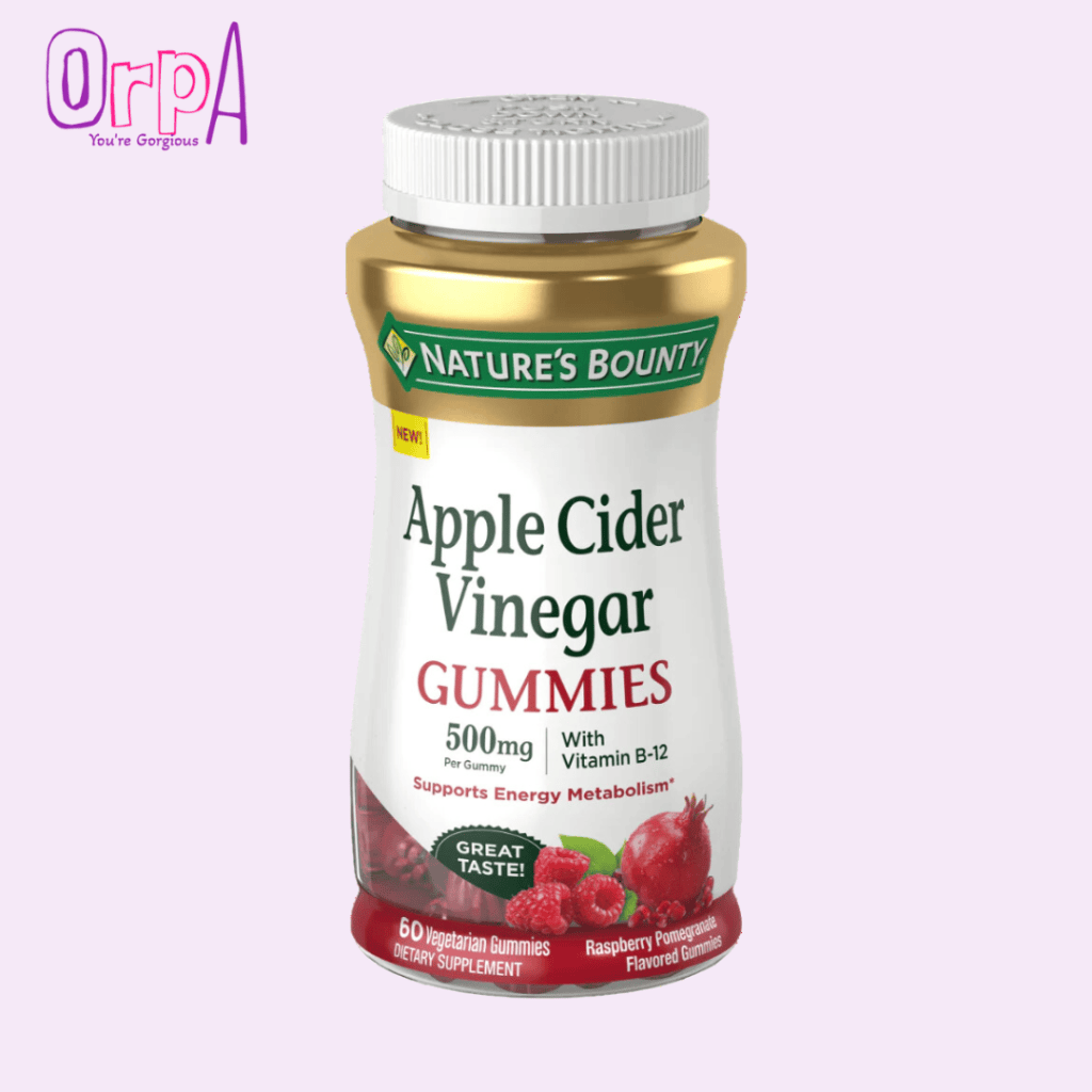 Nature's Bounty Apple Cider Vinegar Gummies Orpa