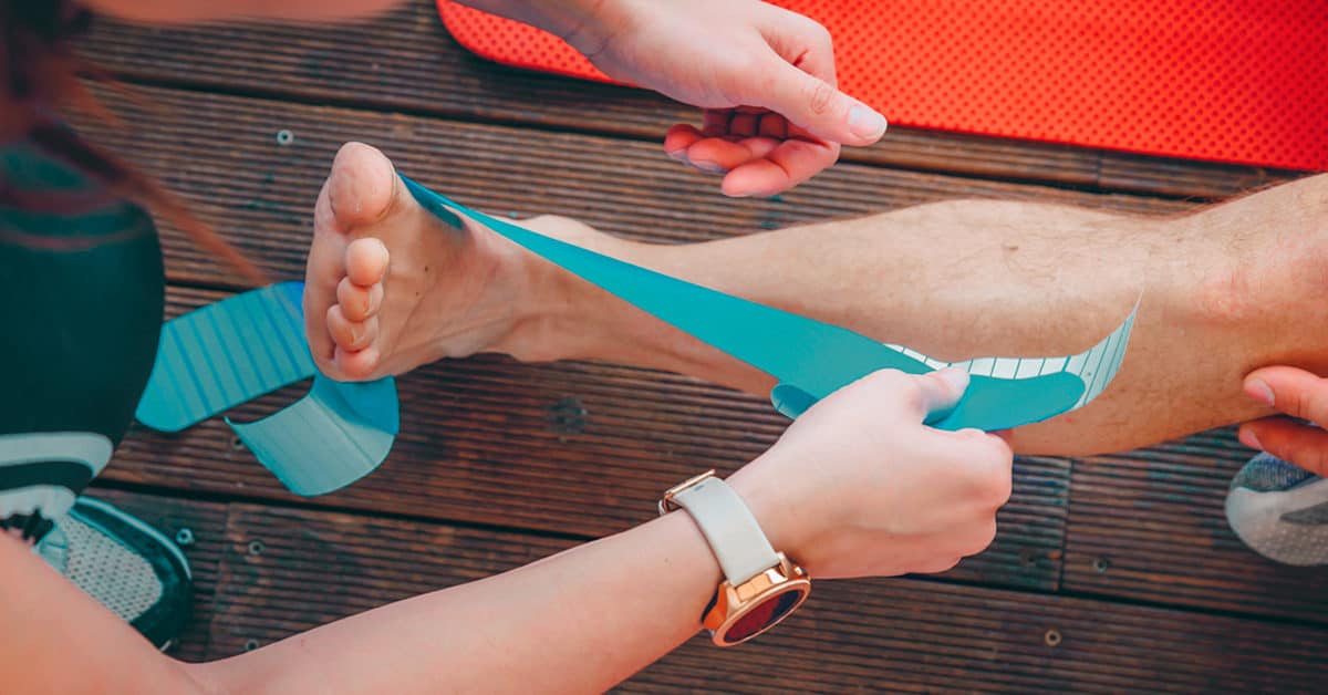 Taping-For-Shin-Splint