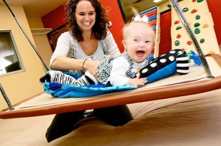 Down syndrome treatment with physiotherapy