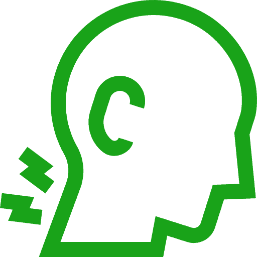 Neck pain icon illustrating postural strain treatment benefits