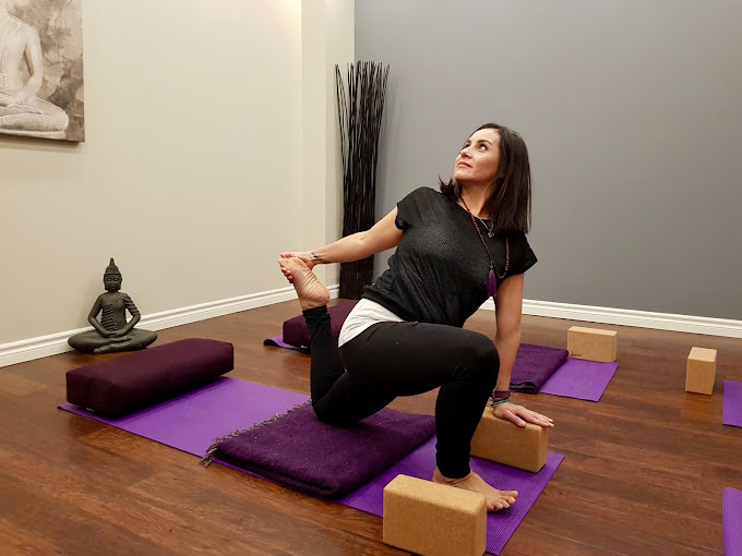 Yoga Therapy room at Pillars of Wellness in Burlington, Ontario