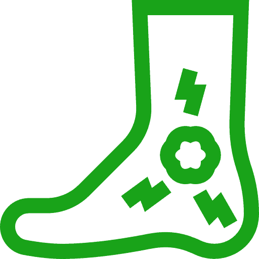 Ankle Ligament Sprains Icon