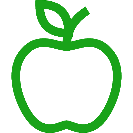 Green apple icon representing TMJ treatment services