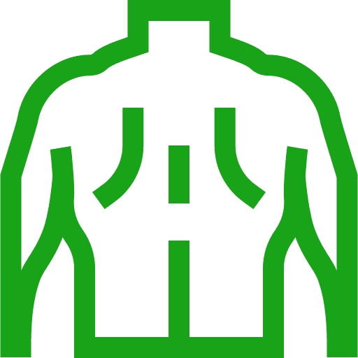 Icon of back illustration for postural strain physiotherapy treatment