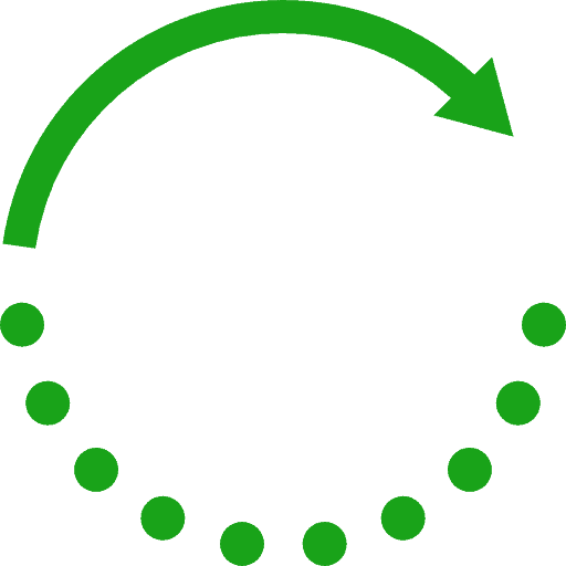 Rotate icon for physiotherapy.