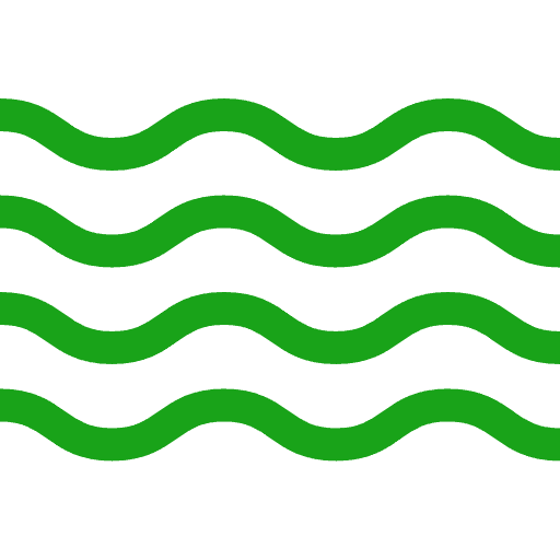 Blue wave icon representing frozen shoulder treatment service