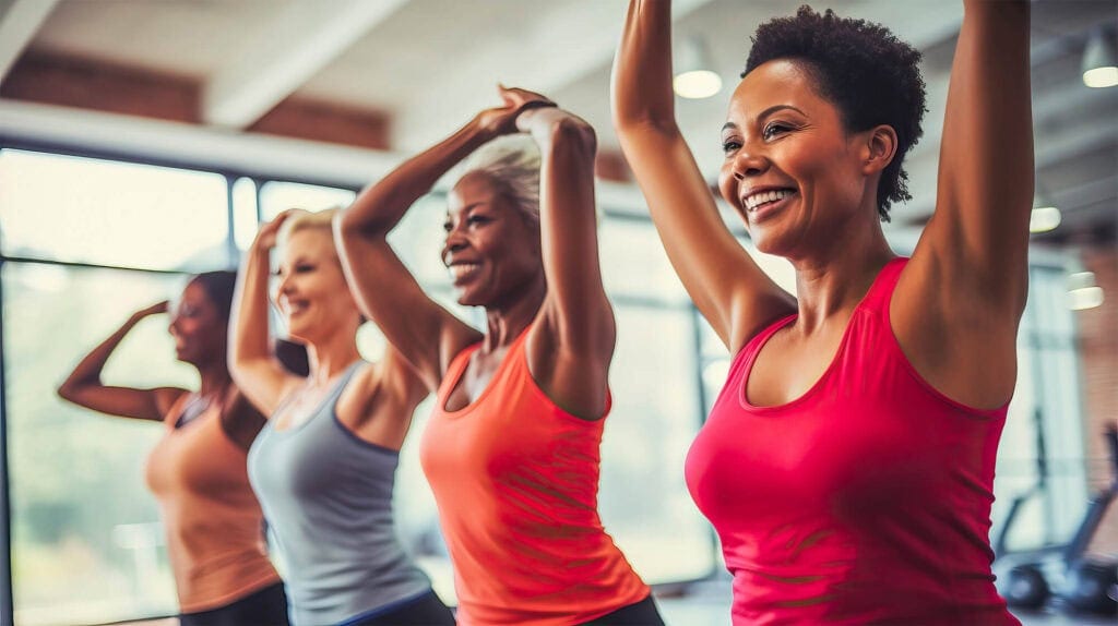 Women with menopause
