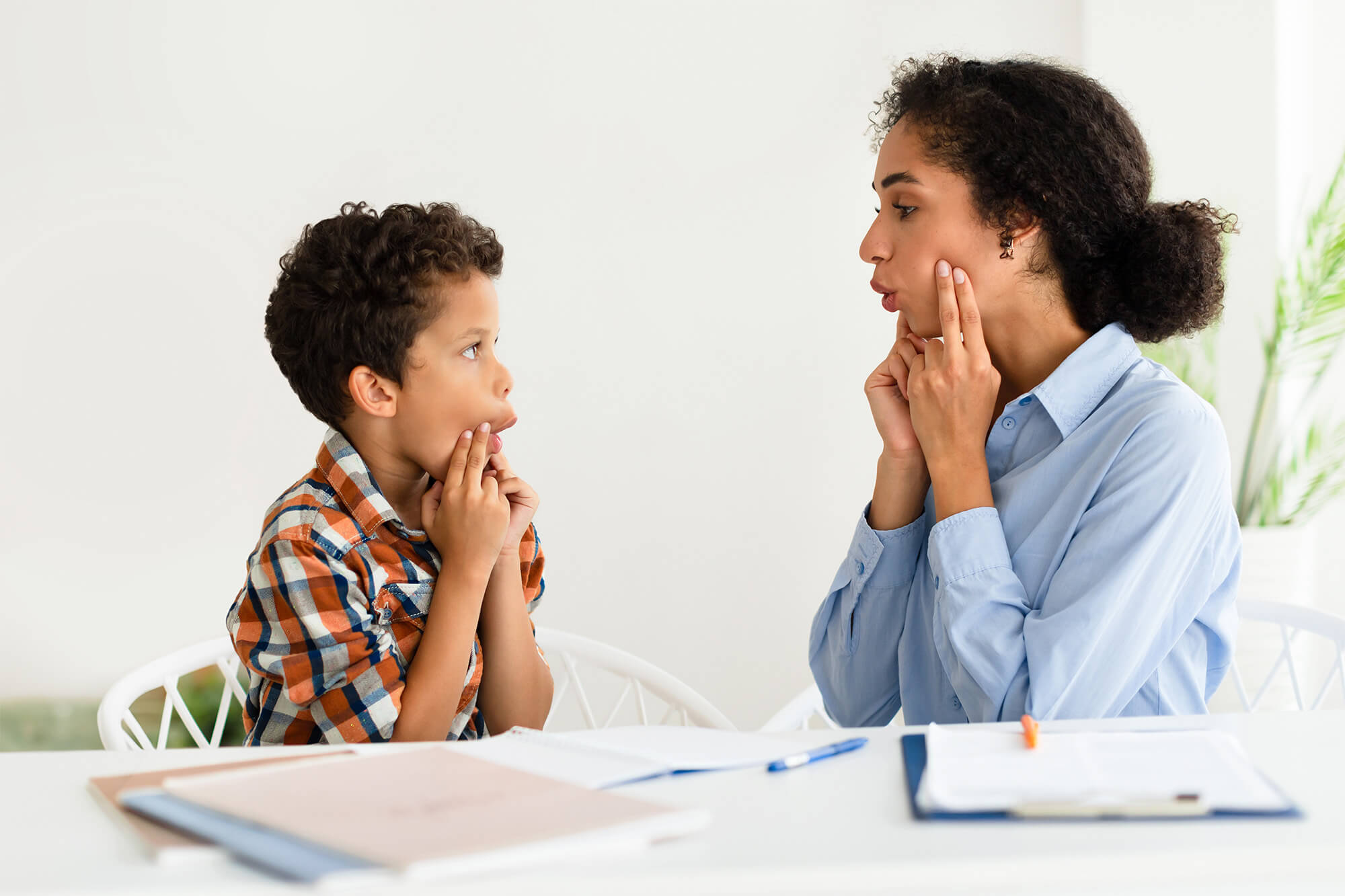 Therapy for speech improvement