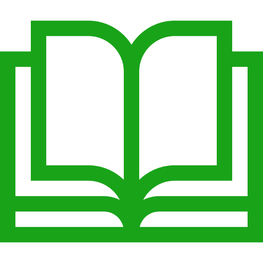 Illustration of a child reading a book, promoting speech therapy services