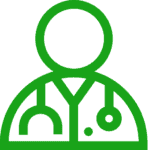 Naturopath consulting with menopausal patient in Burlington clinic