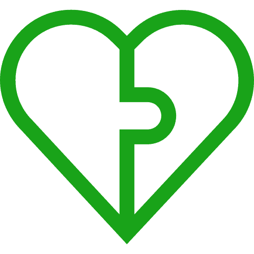 Couple holding hands with heart symbolizing therapy and connection