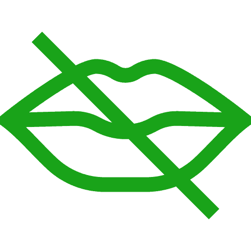 Mute icon representing speech therapy for apraxia in Burlington