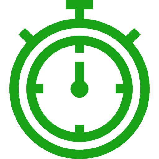 Stopwatch icon for treatment.
