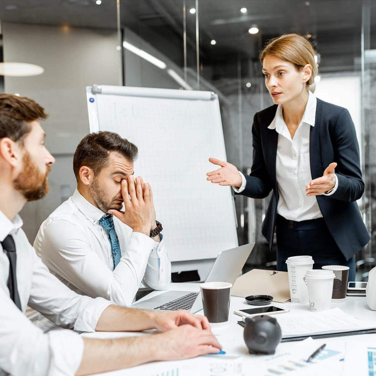 Therapist guiding client in anger management session Burlington clinic