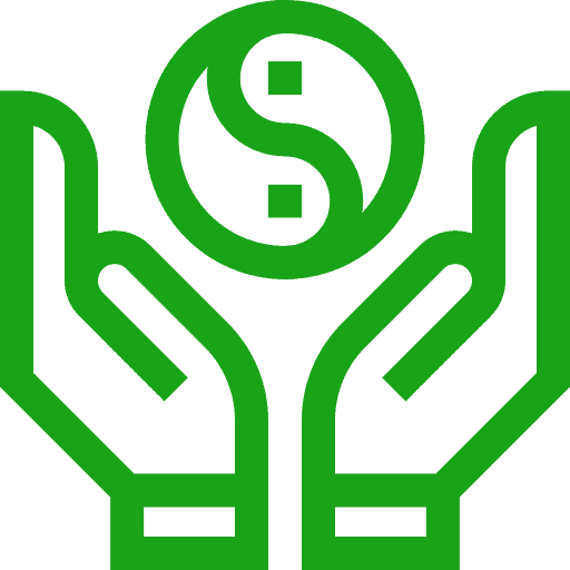 Yin-yang symbol representing holistic nutrition balance and wellness