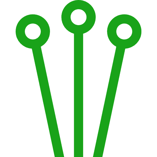 Acupuncture icon for naturopathy.