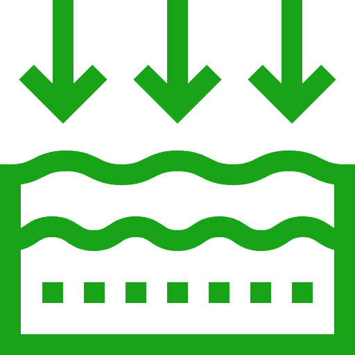 Wrinkle icon representing Swedish massage therapy benefits