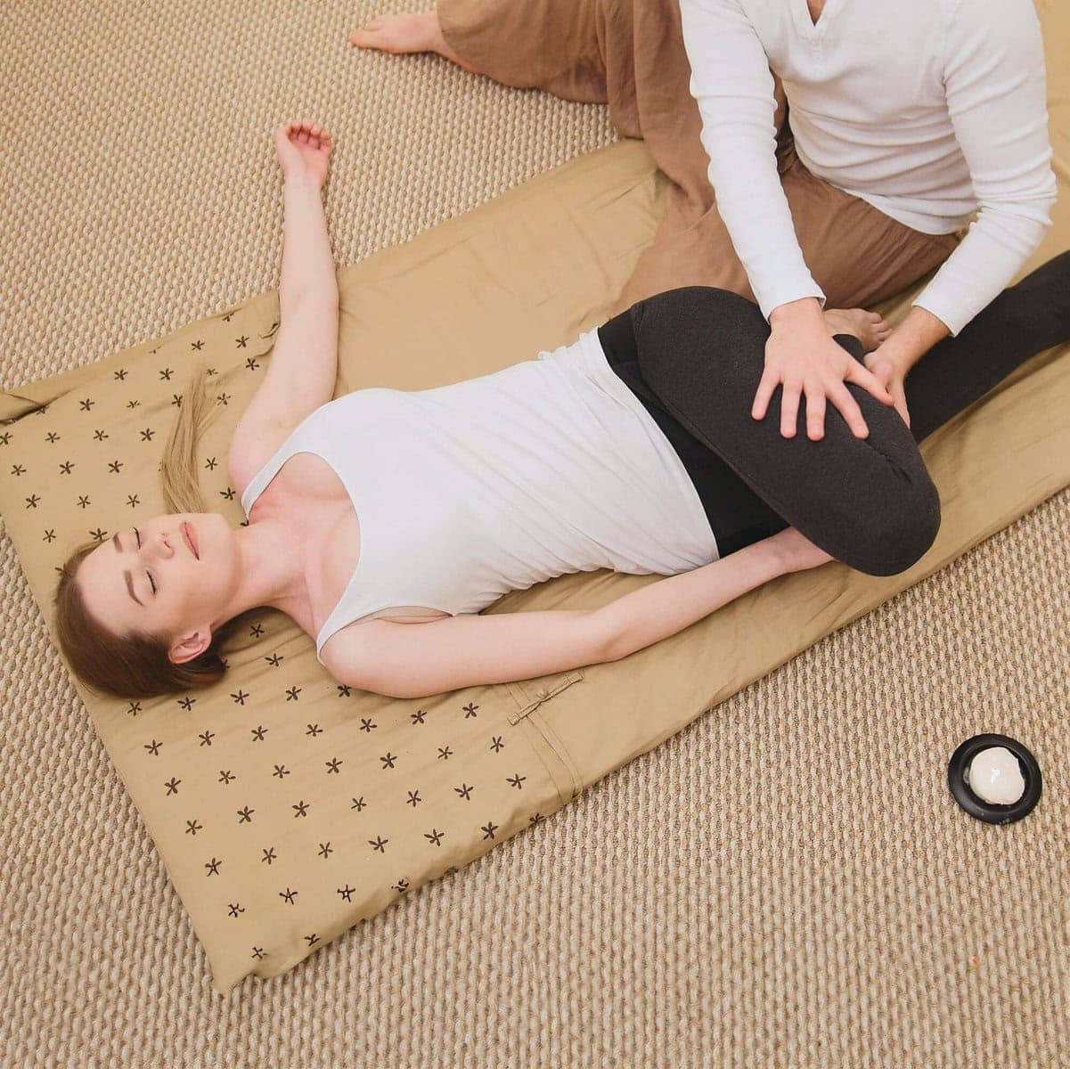 Indoors yoga therapy