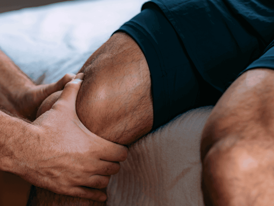 Sports massage therapy session at Pillars of Wellness clinic