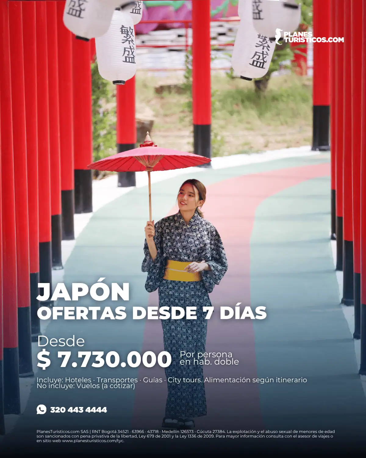 Viaje a Japón desde 7 días: Tokio, Monte Fuji y Hakone desde $7.730.000 COP