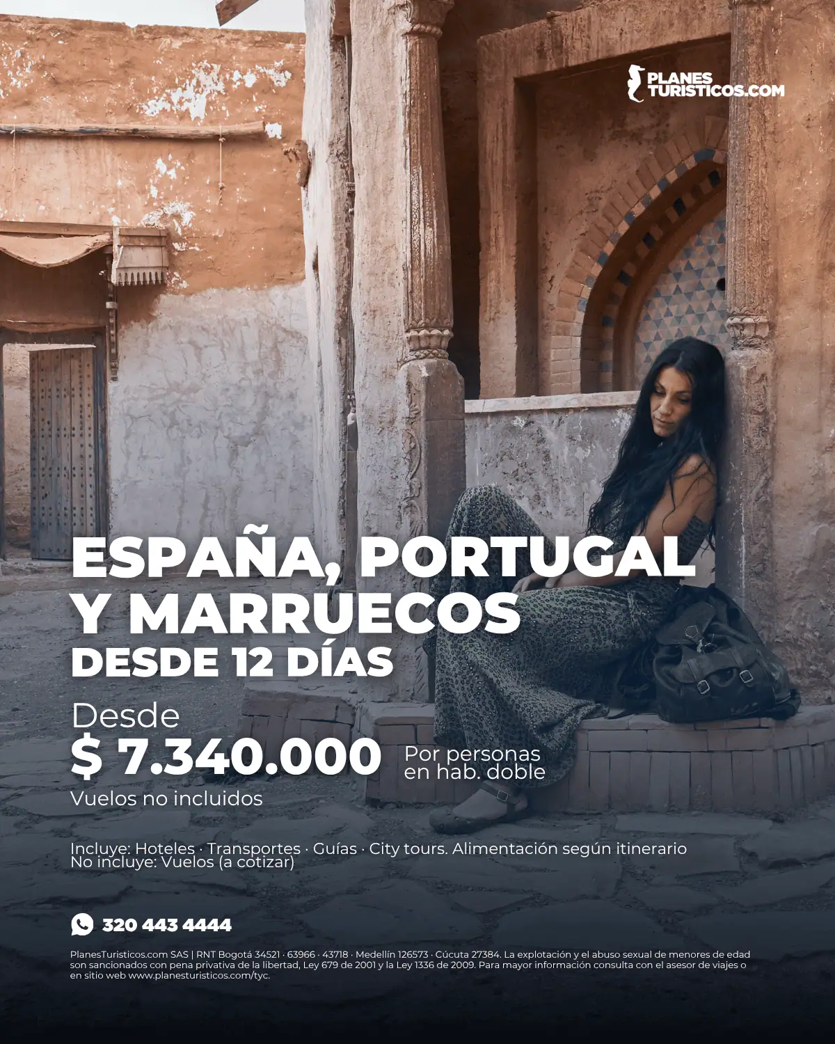 Tour España, Portugal y Marruecos desde 12 días desde $7.340.000 COP por persona