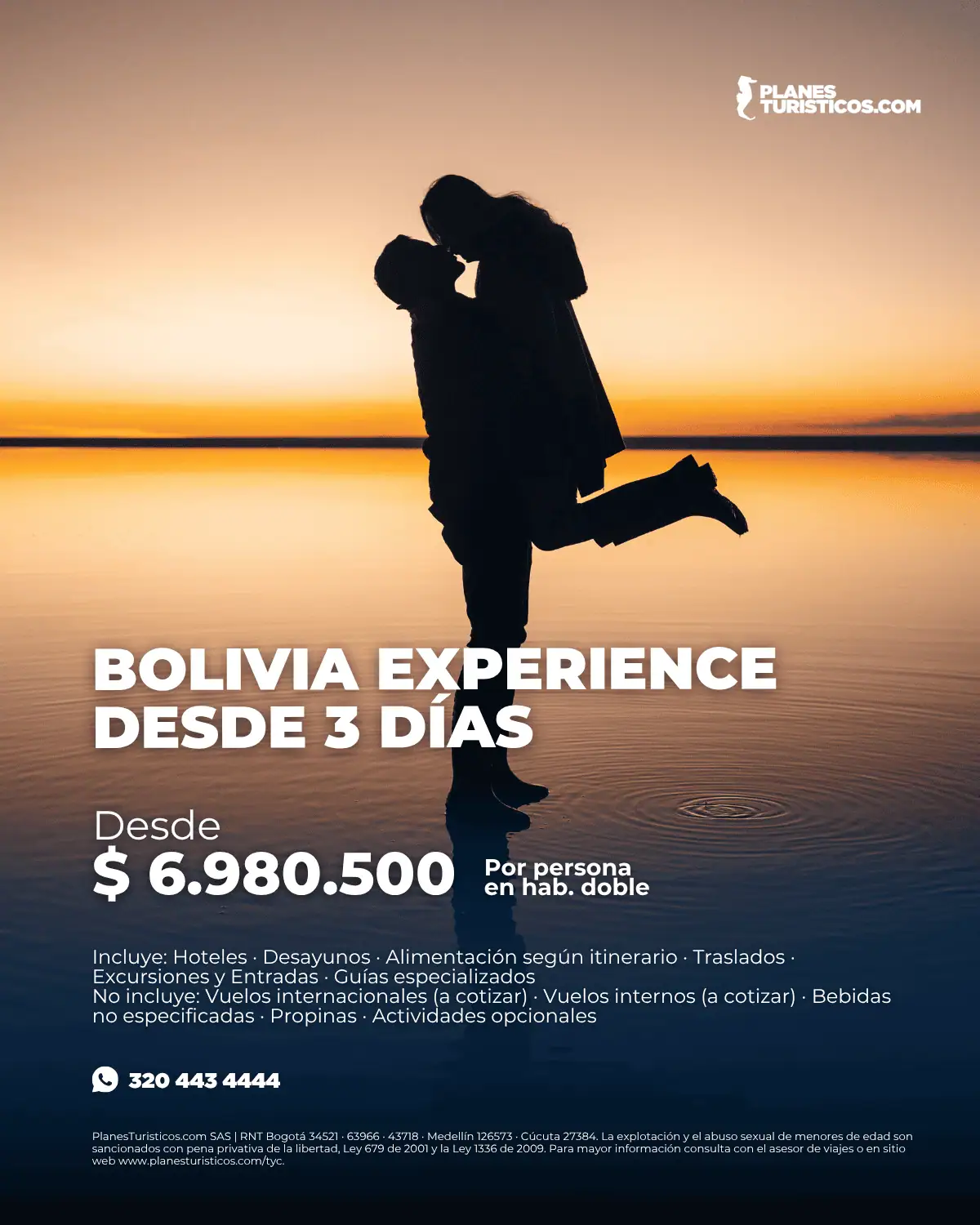 Bolivia Experience desde 3 días desde $6.980.500 COP por persona en habitación doble