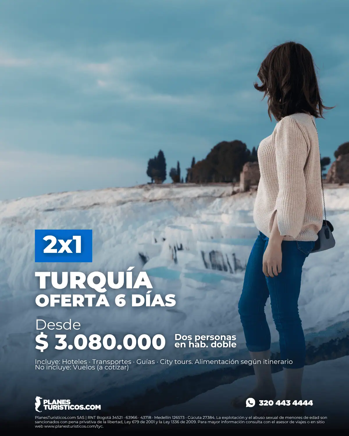 Oferta 2x1 Turquía 6 días: Estambul y Capadocia desde $3.080.000 COP por dos personas